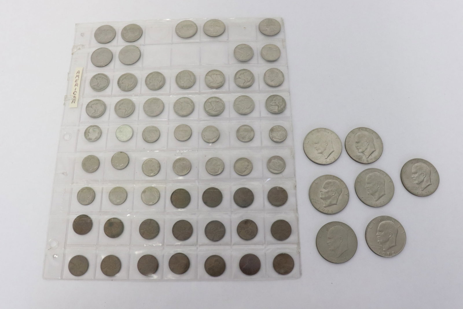 Panel of US coins (1 of 10)