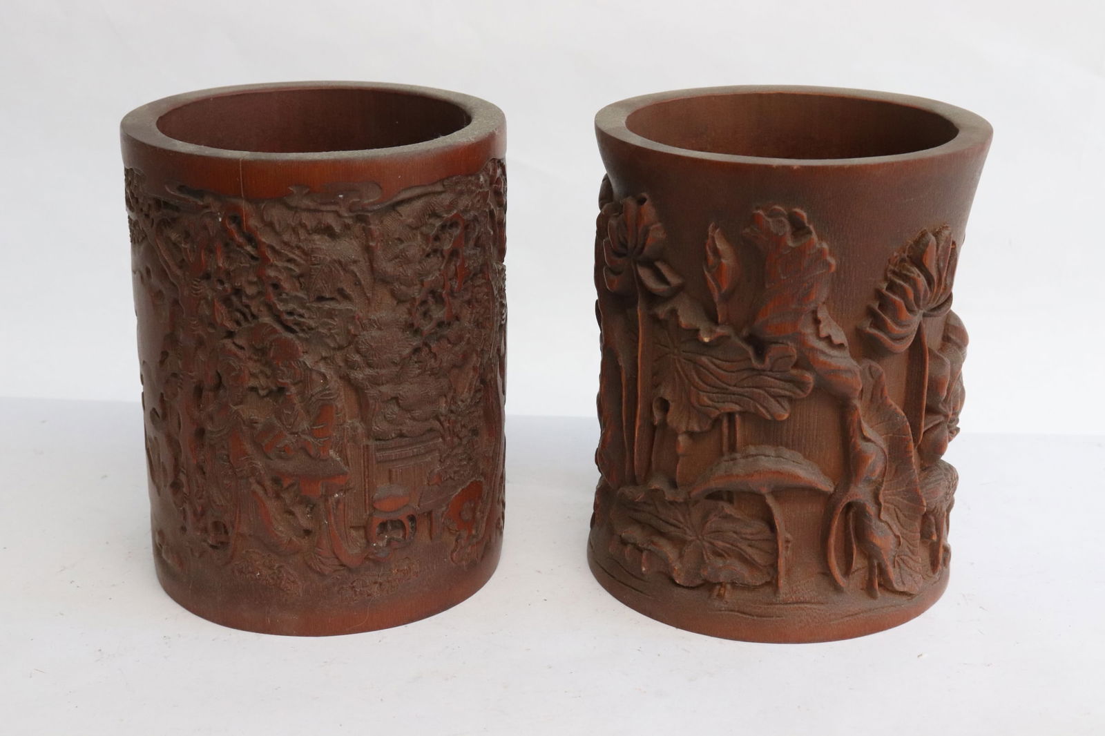 2 bamboo brush holders (1 of 10)