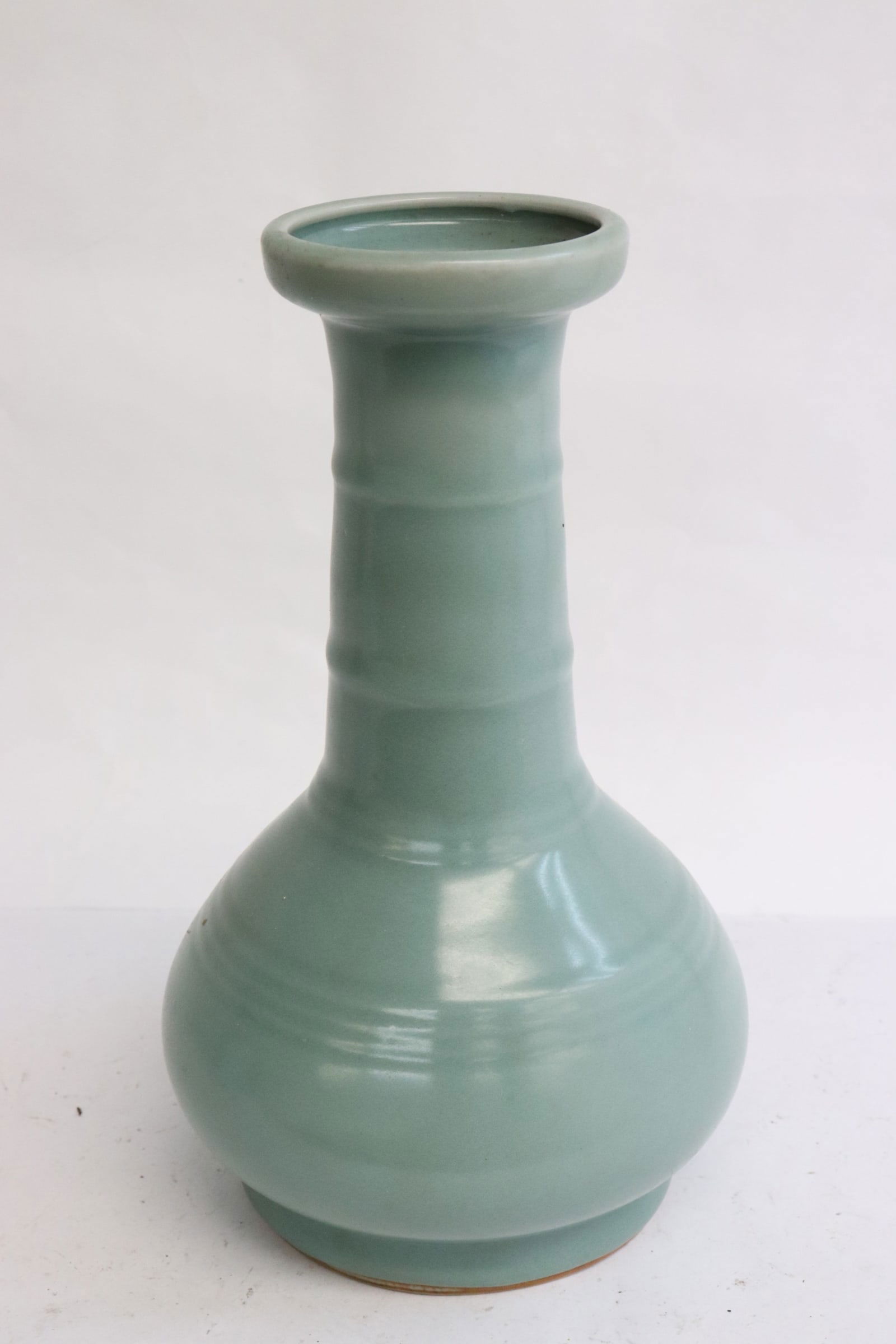 Song style light blue glazed porcelain vase (1 of 7)