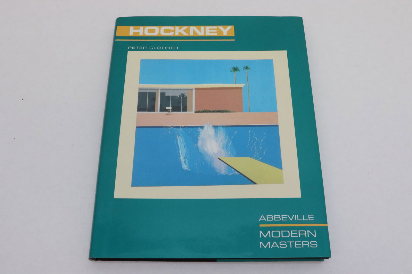 "modern masters" by Peter Clothier, signed by David Hockney,,1st ed. (1 of 14)