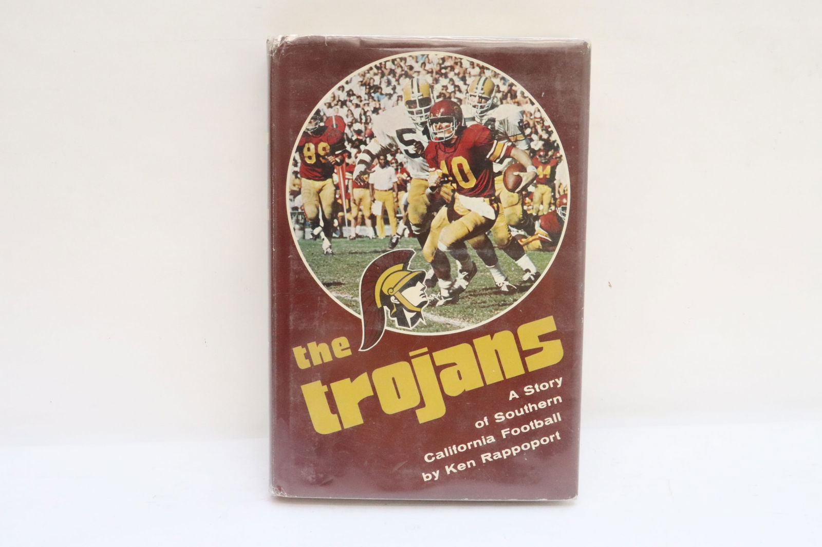 "Trojans, The story of USC football" signed by former players (1 of 10)
