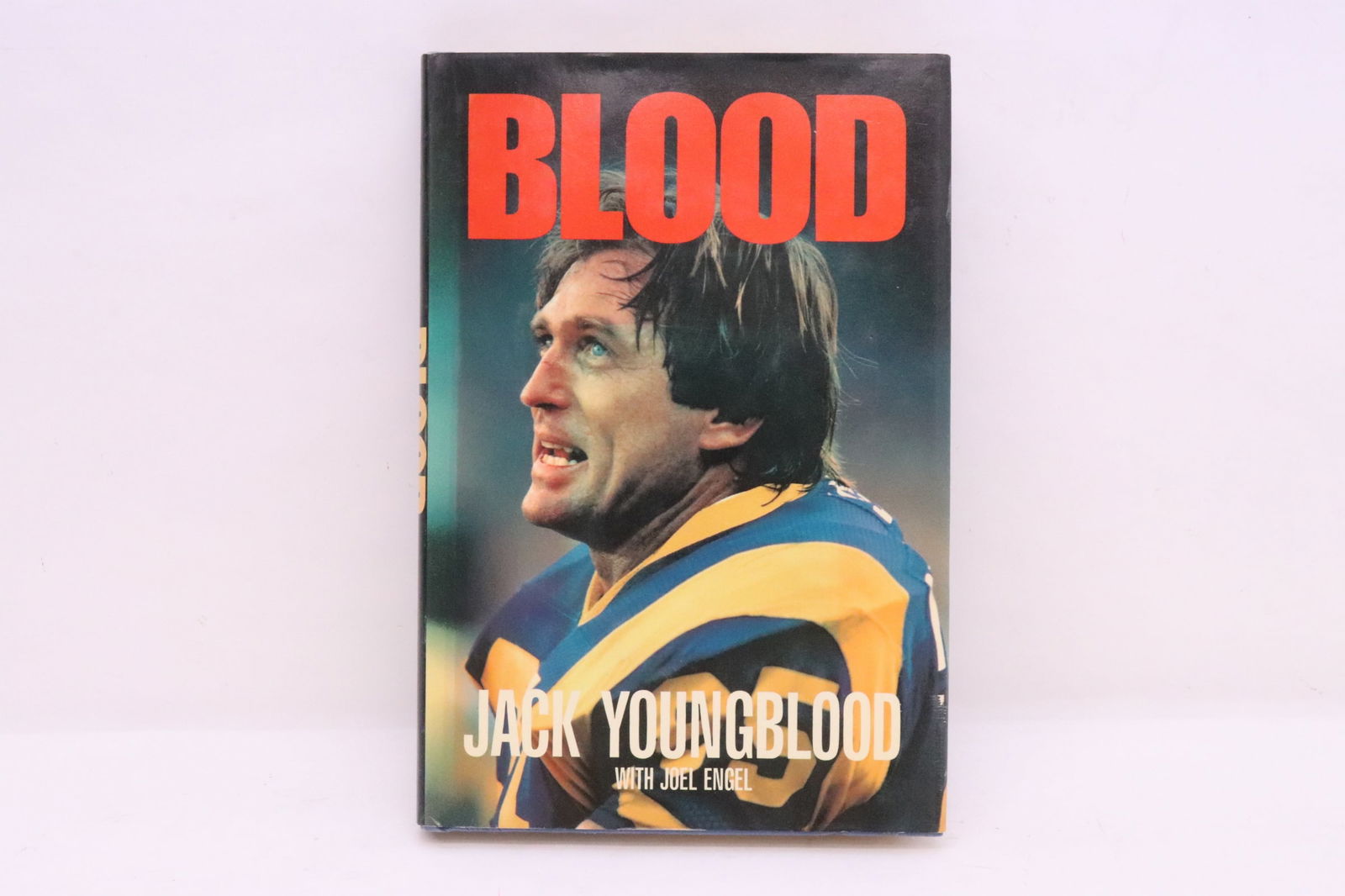signed book "blood" by Jack Youngblood (1988) (1 of 6)