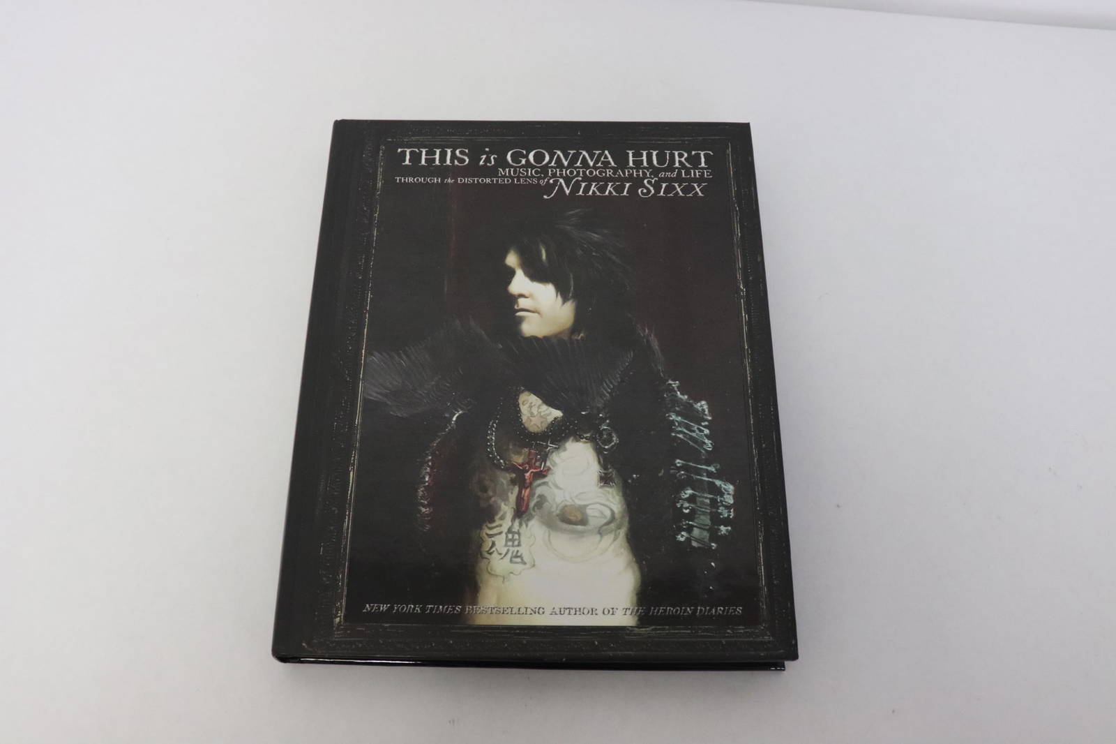Signed 1st Ed. Book Of Nikki Sixx Auction