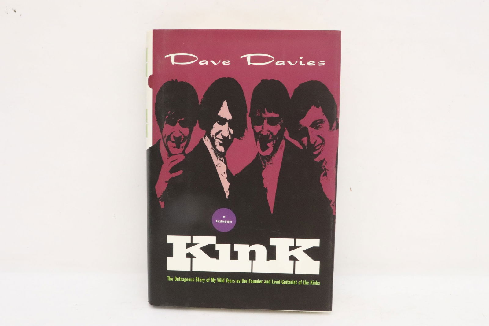 signed book "Kink, an autobiography" by Dave Davis (1 of 6)