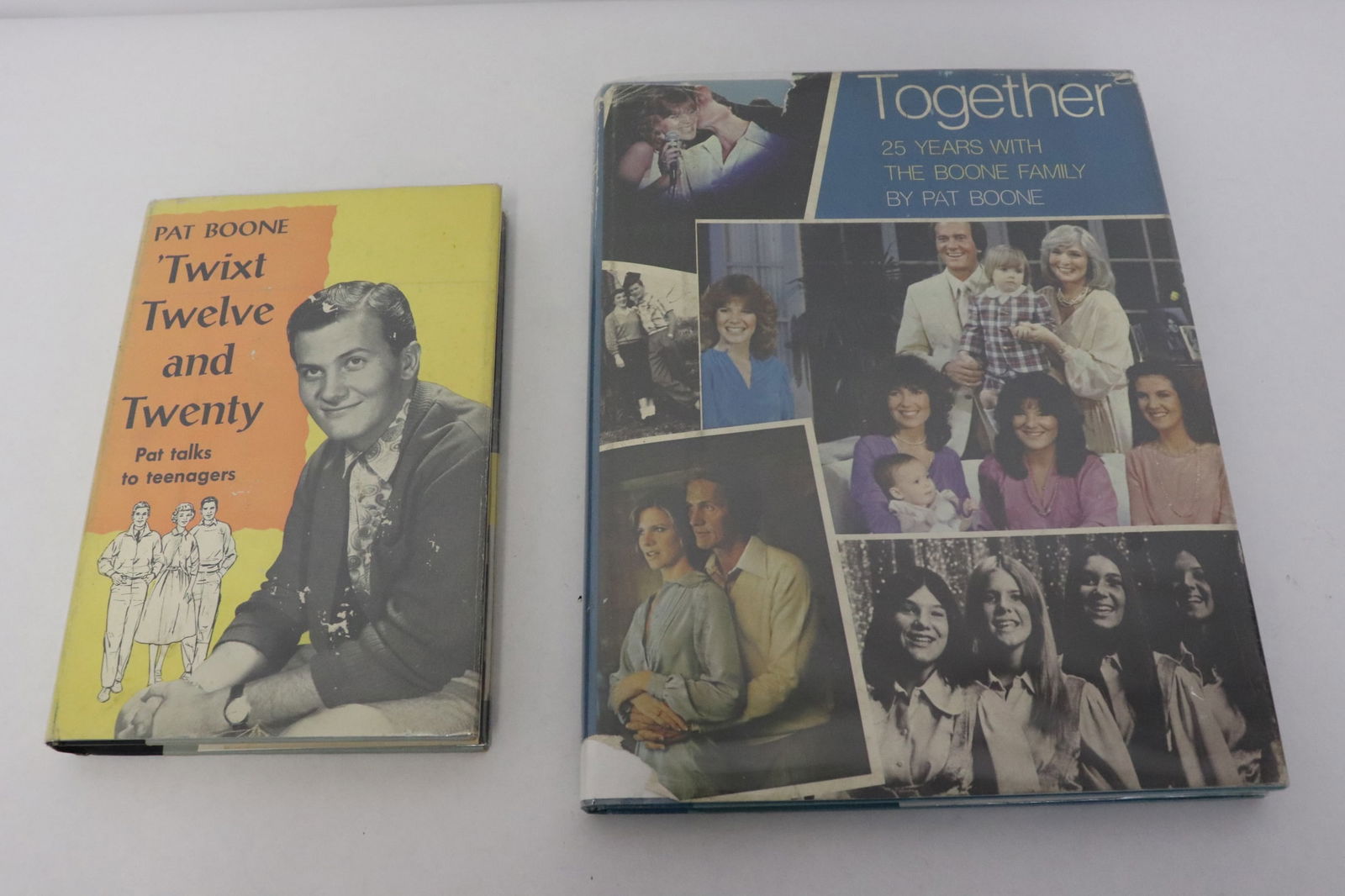 2 signed books by Pat Boone (1 of 13)
