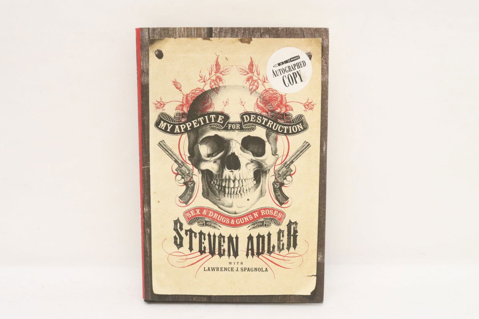signed book "my appetite for destruction" by Steven Adler (1 of 9)