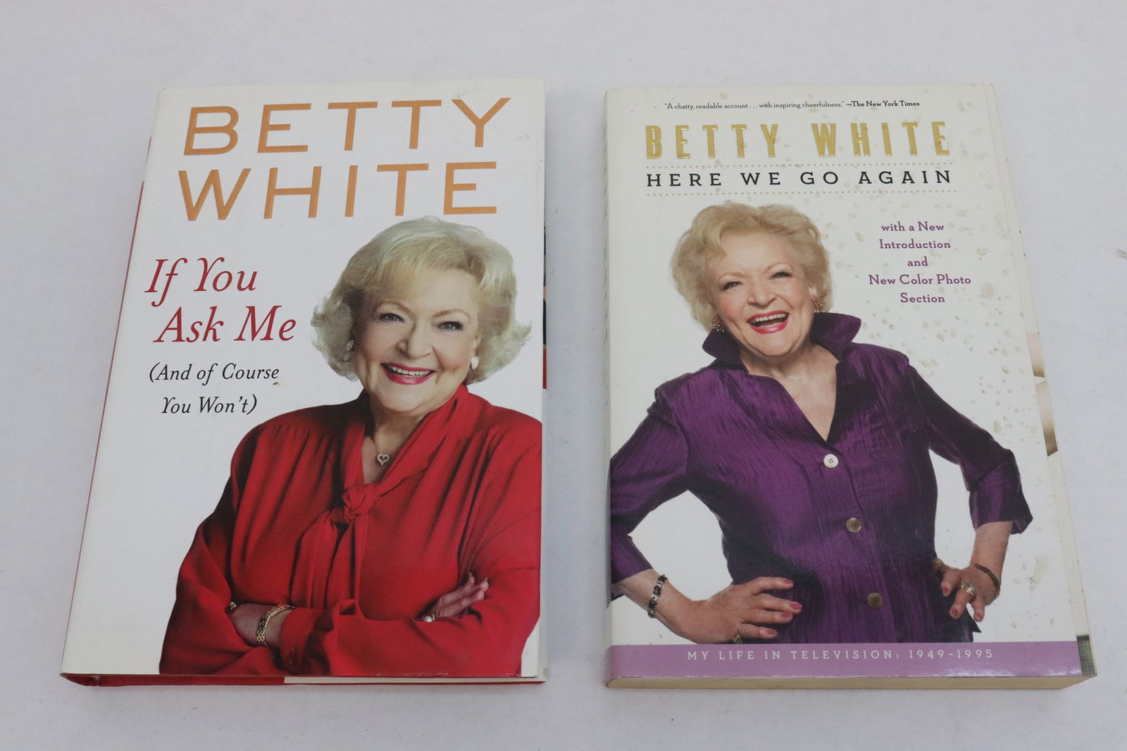2 signed books by Betty White (1 of 11)