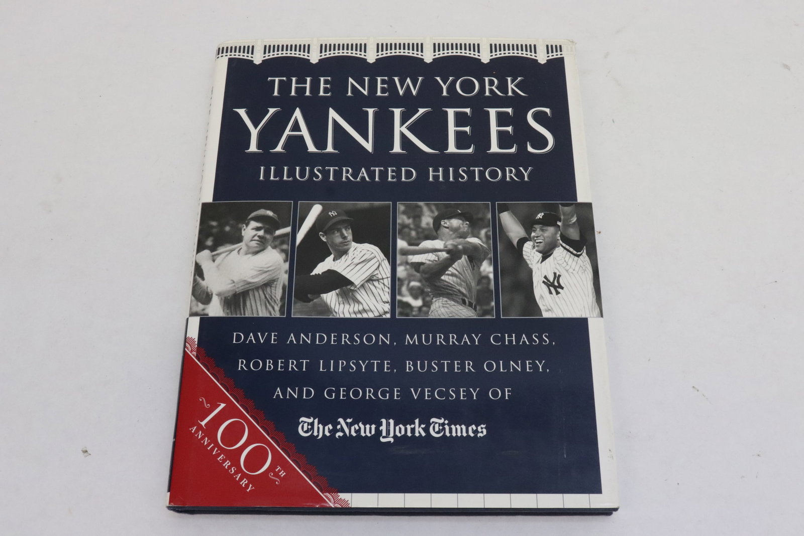 "the New York Yankee" signed by Casey Cox, and ?: "the New York Yankee, illustrated history" signed by Casey Cox, and ? (2002)