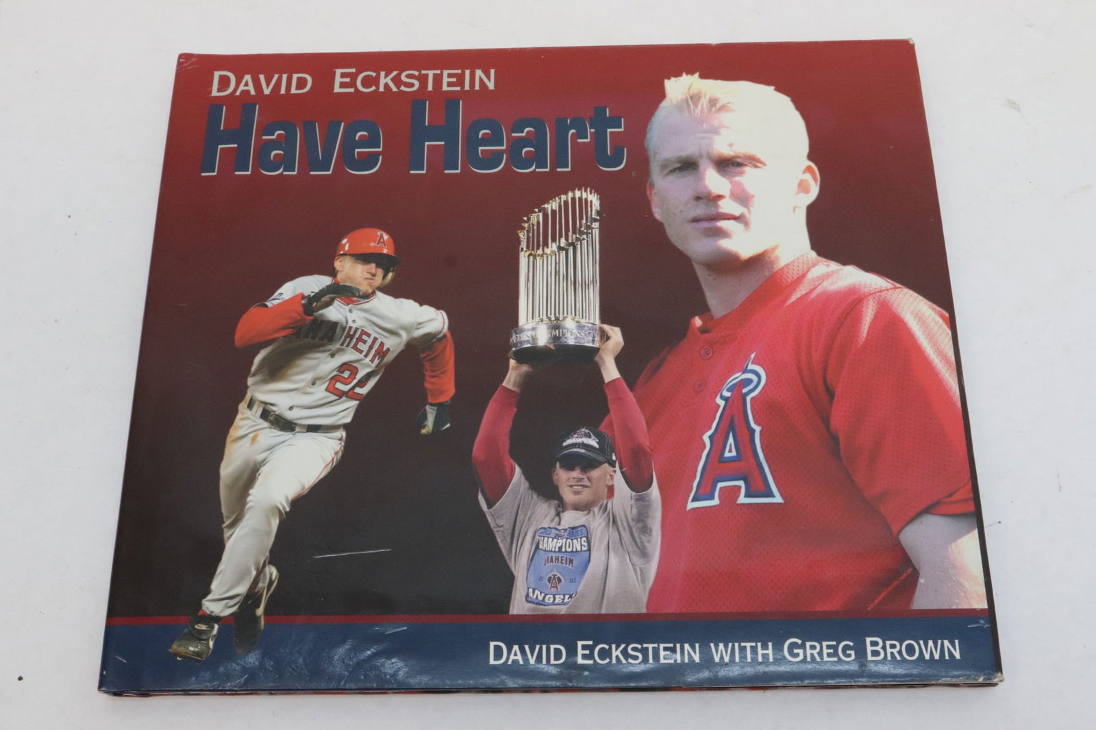 "have heart" signed by David Eckstein (2003) (1 of 14)