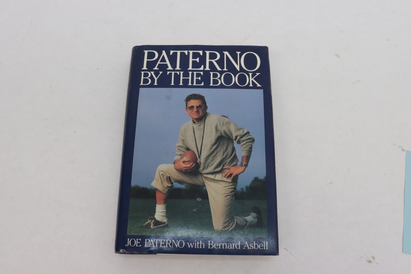 "Paterno by the book" signed by Joe Paterno & Bernard Asbell (1 of 12)