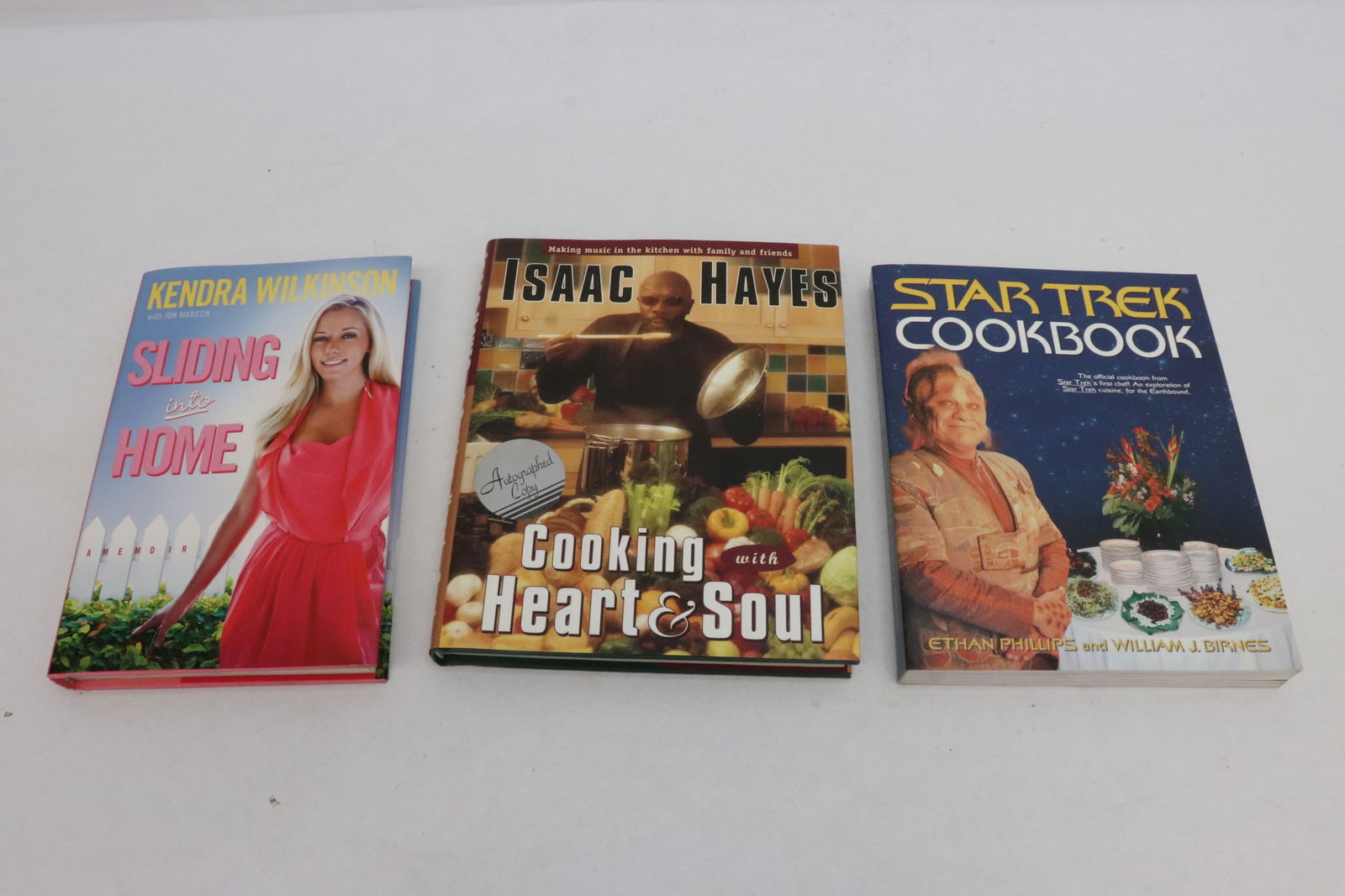 3 signed books (1 of 15)