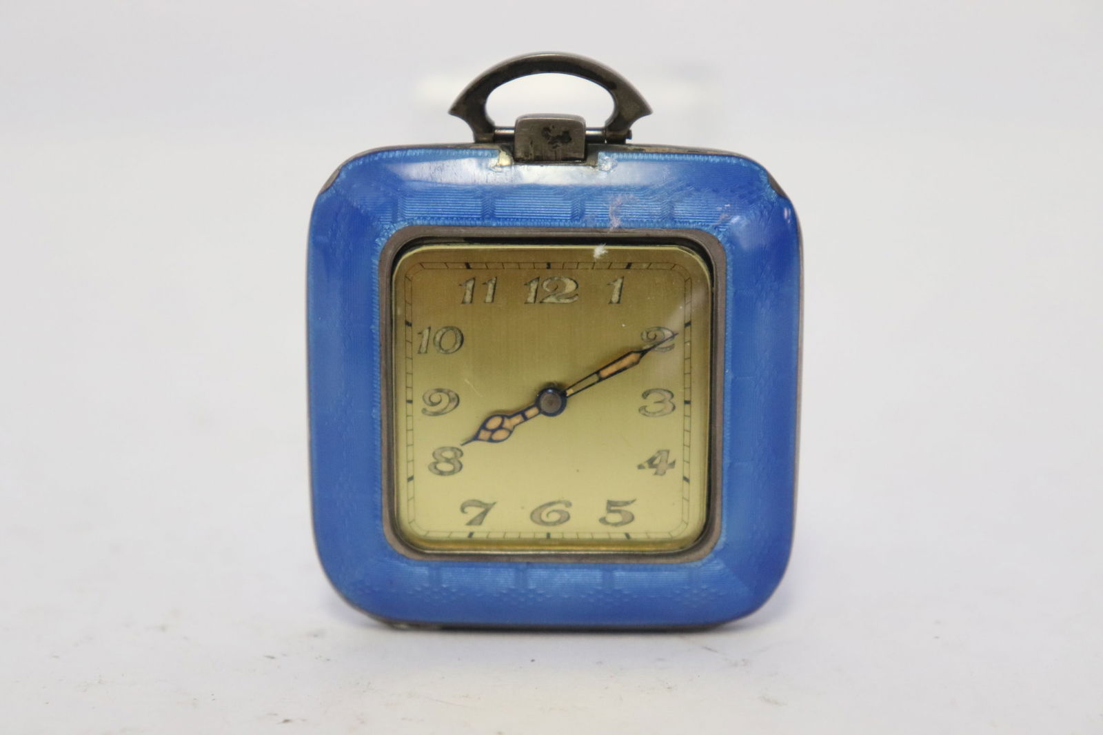 silver cased travel clock by Juvenia (1 of 9)