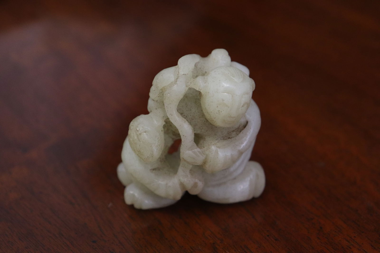 White Jade carved figure (1 of 7)