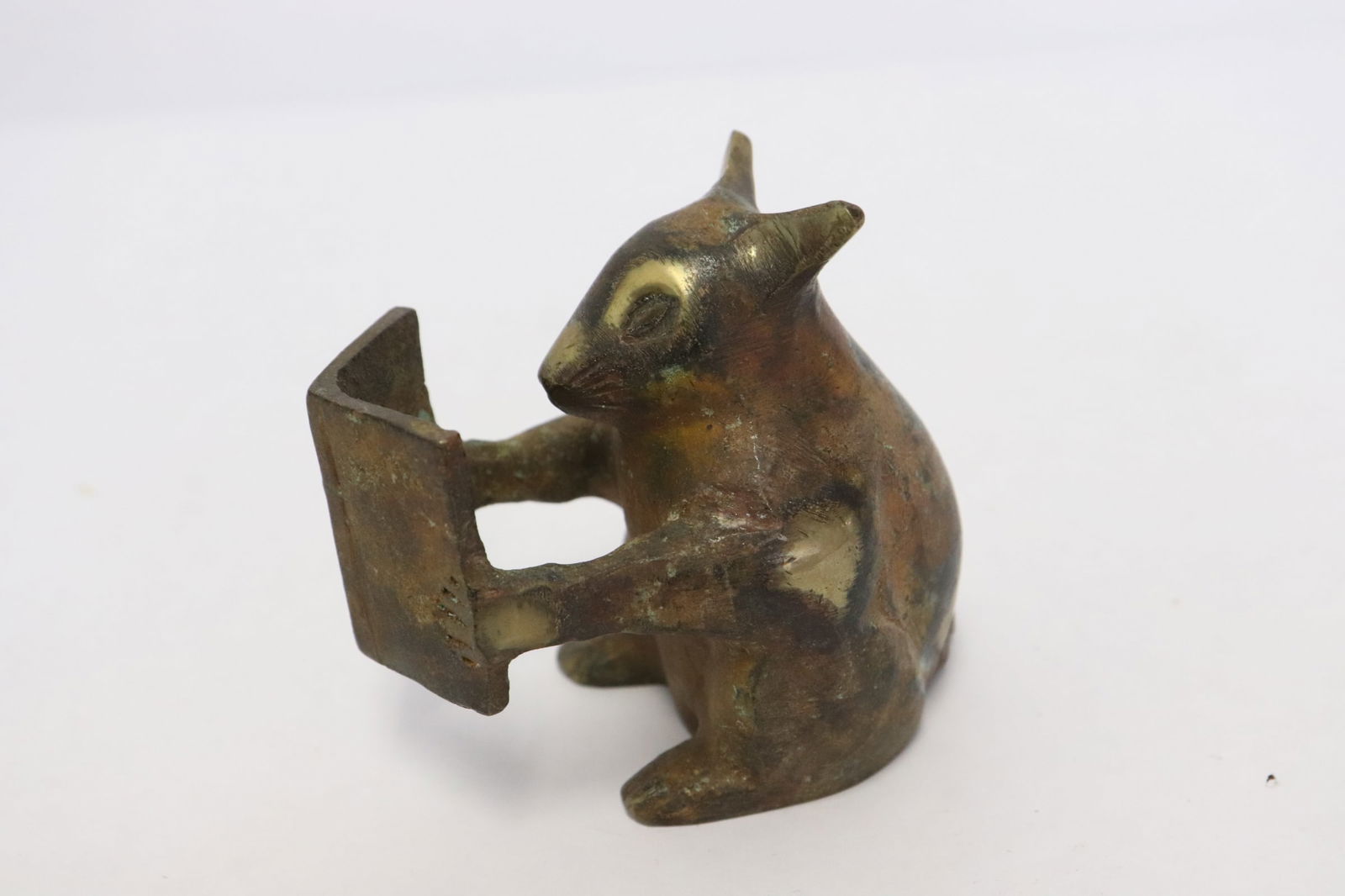 An interesting small bronze sculpture (1 of 5)