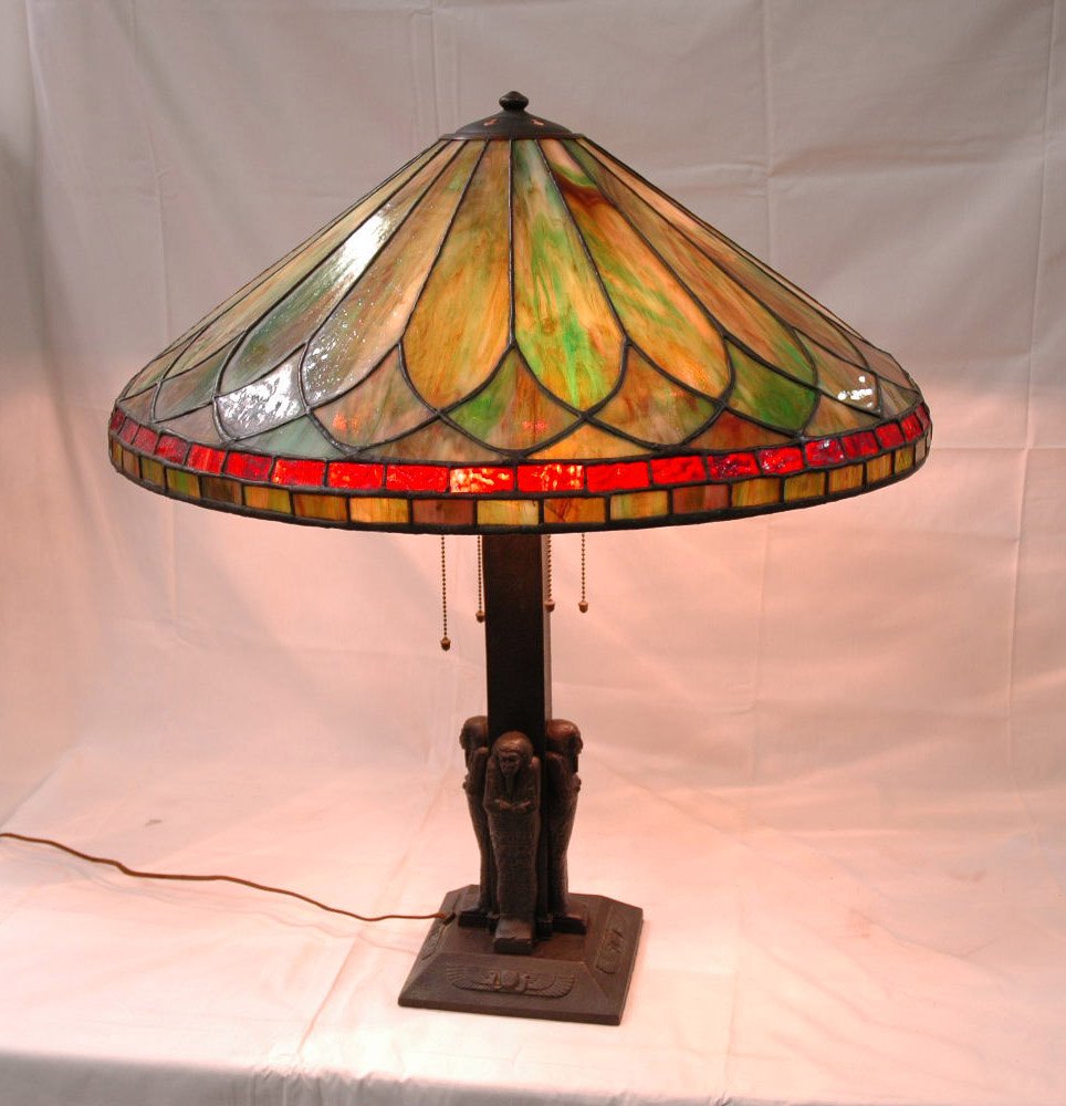 192 Antique Handel table lamp