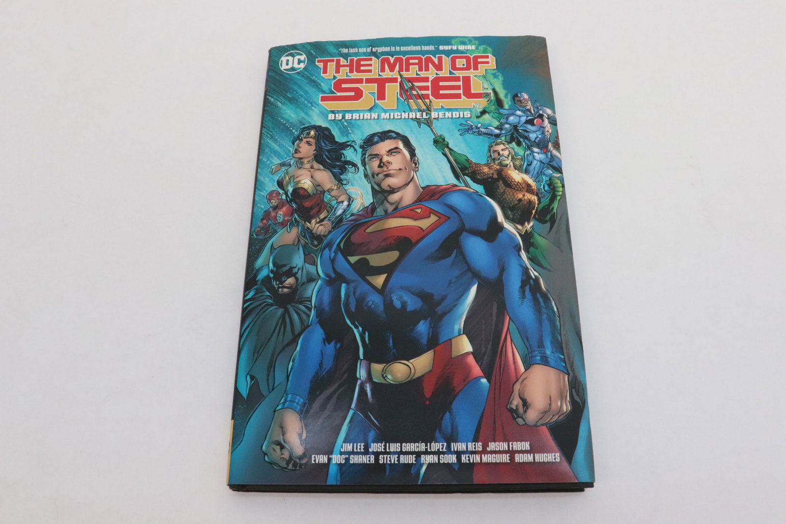 comic book signed by Kevin Maguire: "the man of steel" comic book signed by Kevin Maguire