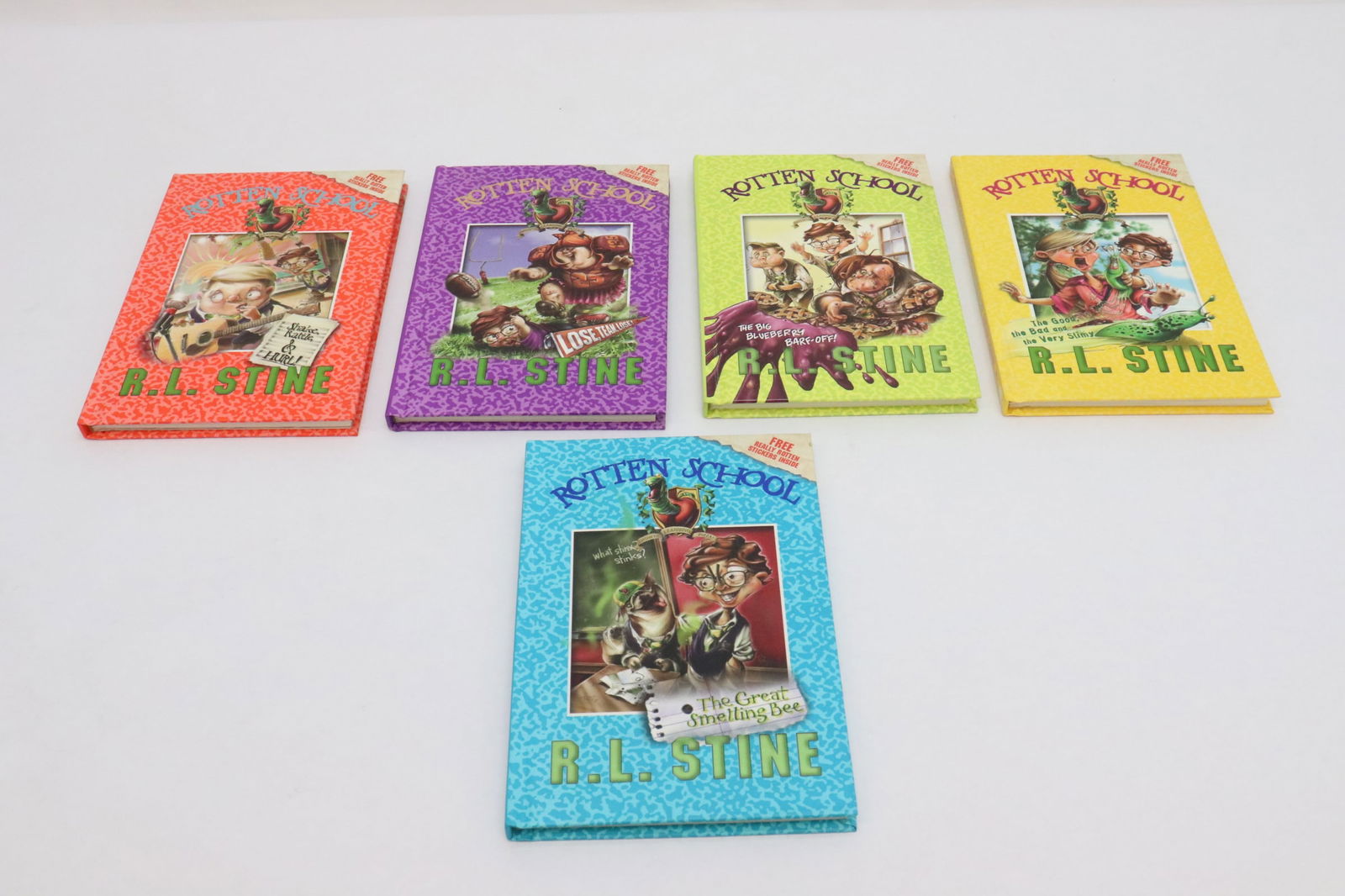 5 books signed by R. L. Stine (1 of 16)