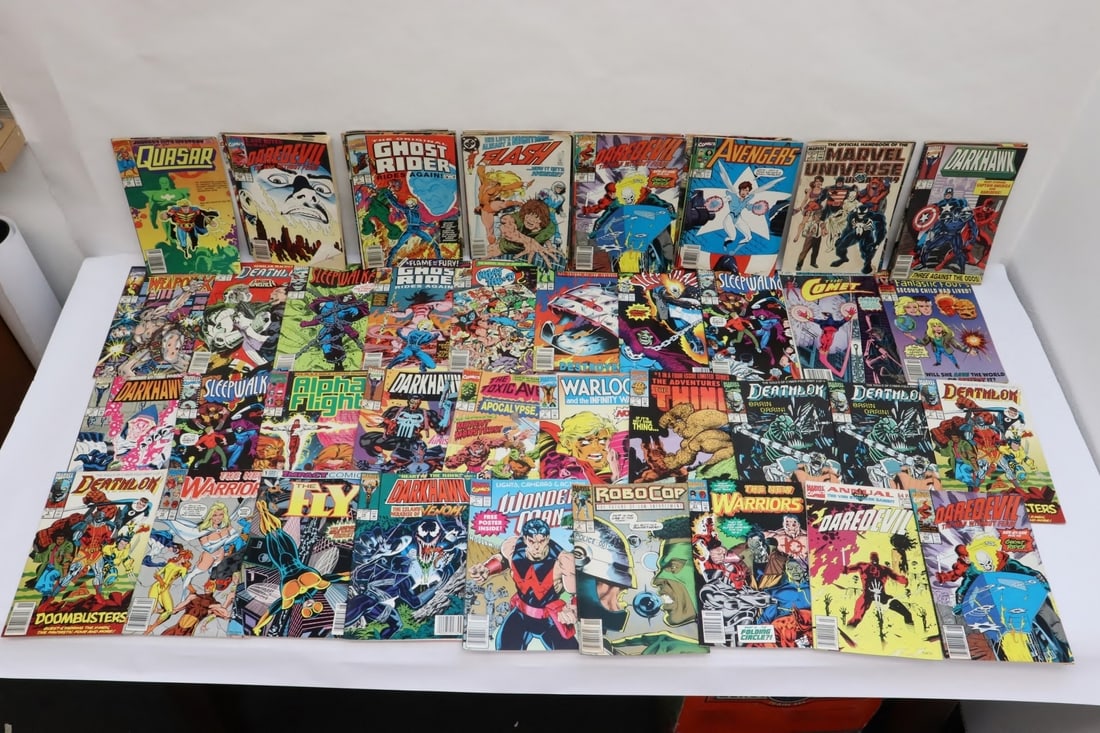 Approx. 60 Marvel comic books; various titles (1 of 11)
