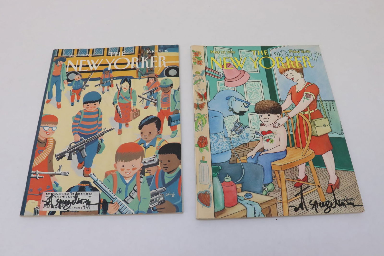 2 Art Spiegelman signed New Yorker (1 of 12)