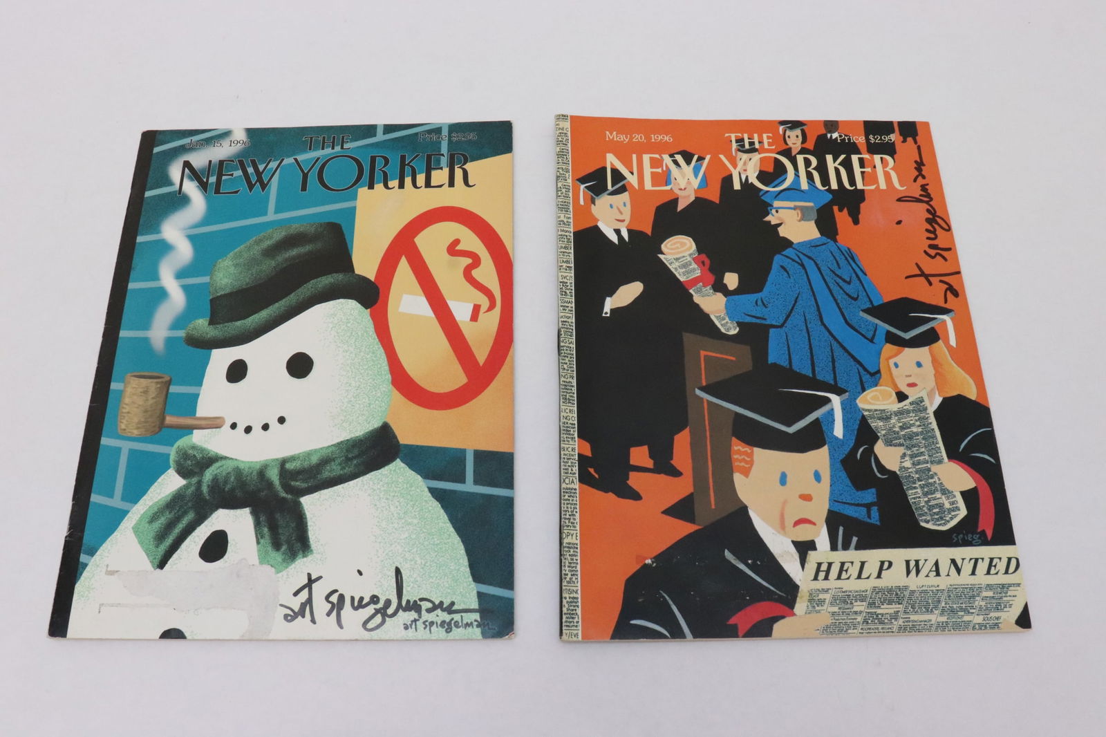 2 Art Spiegelman signed New Yorker (1 of 12)