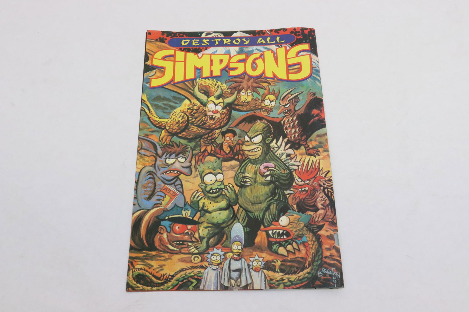 Comic cover signed and with sketches (1 of 5)