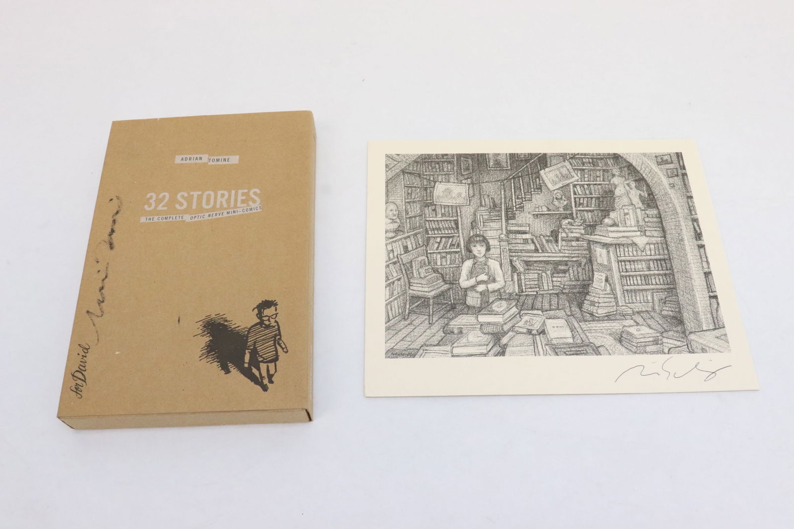 Comic books signed by Adrian Tommie, & a signed comic print (1 of 8)