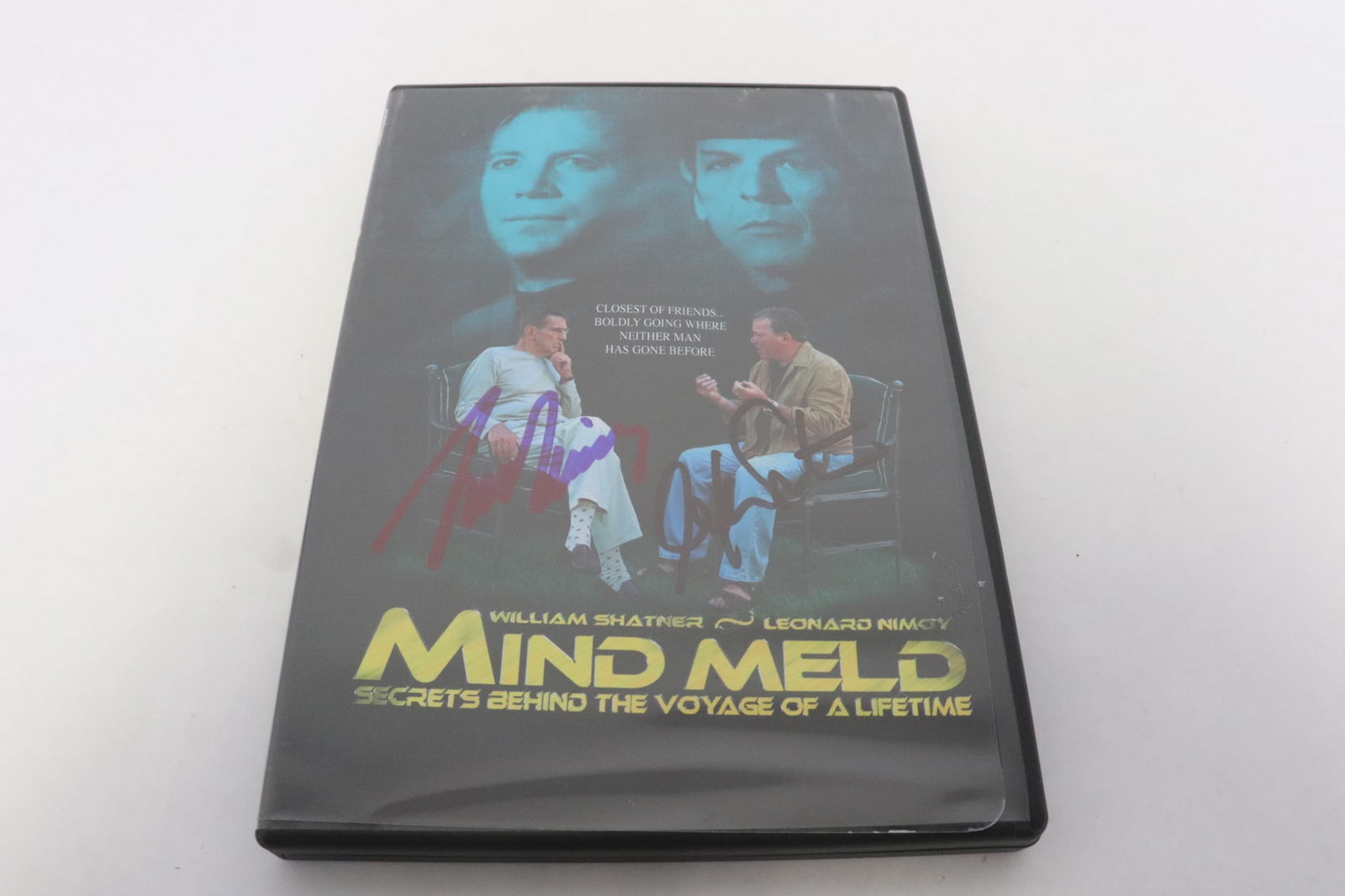 DVD signed William Shatner and Leonard Nimoy (1 of 4)