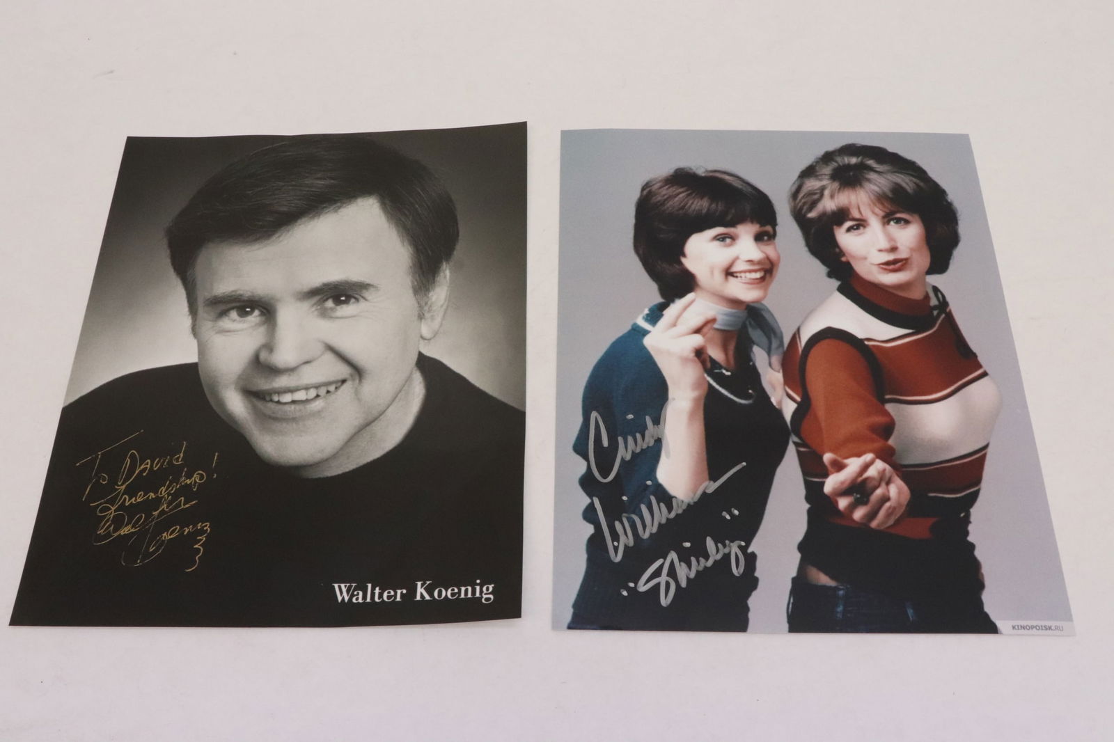 2 movie star signed photos (1 of 5)
