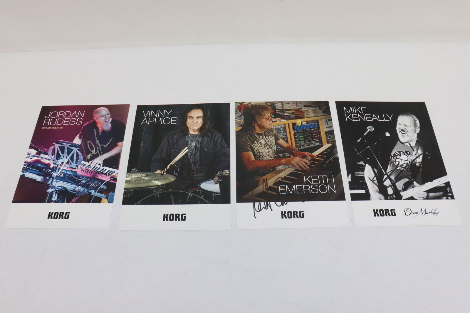 4 Rock band member signed photos (1 of 9)