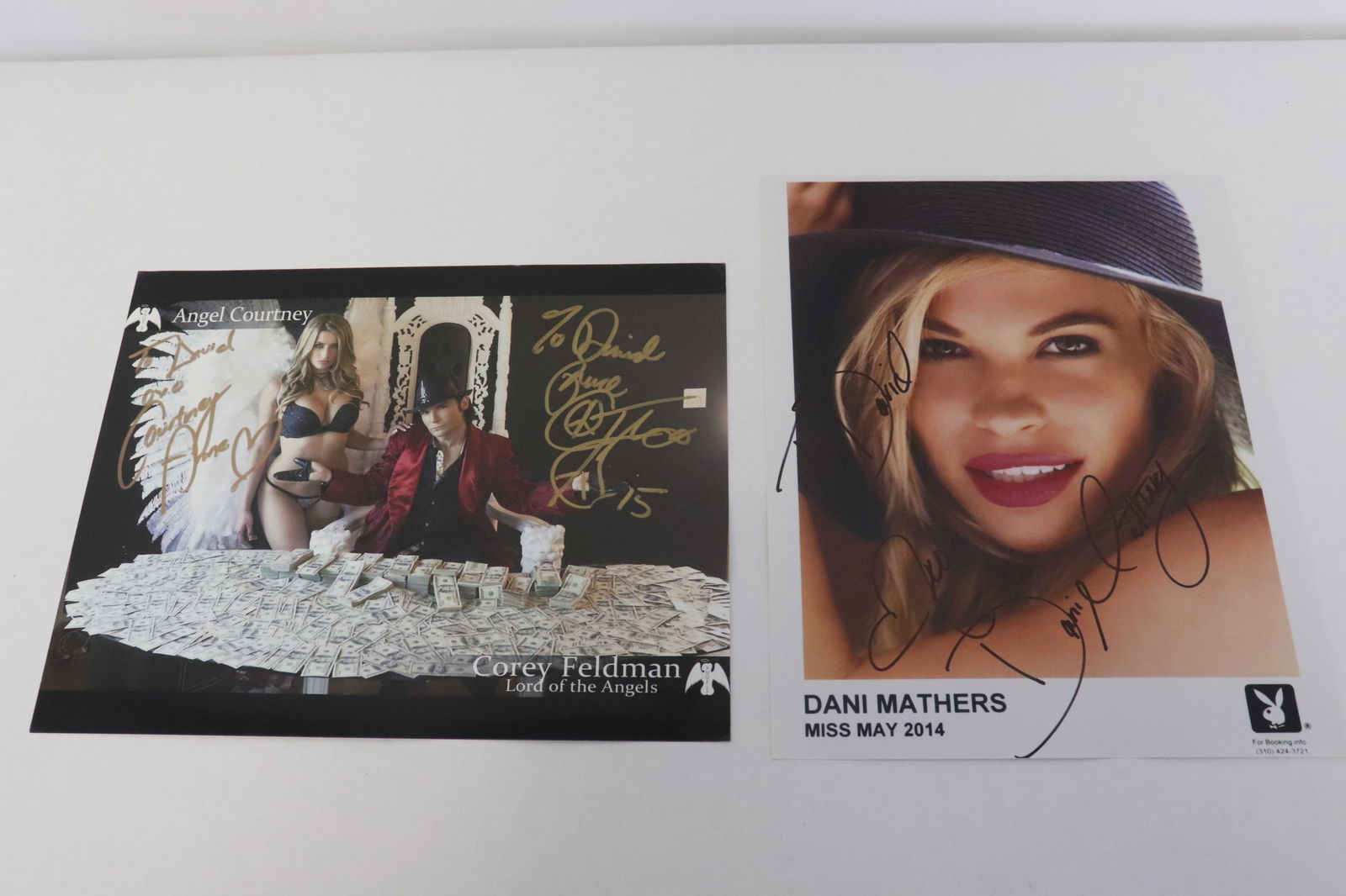 2 signed photos (1 of 8)