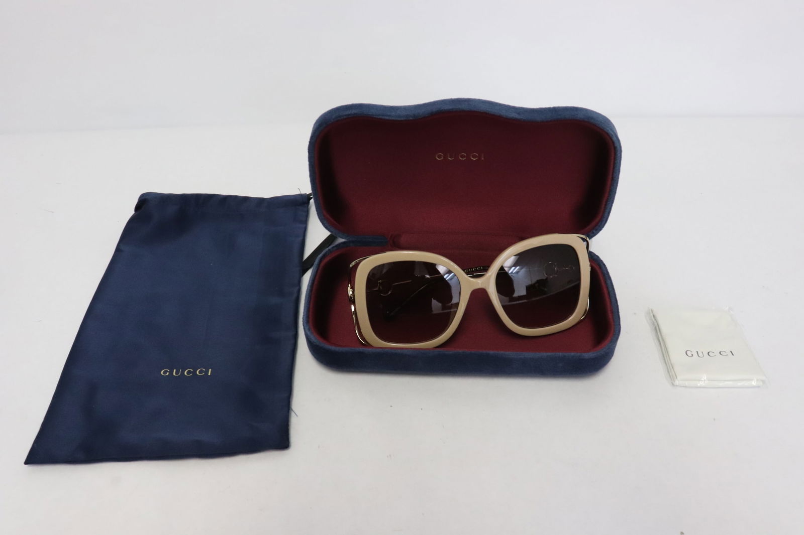Pair Gucci sunglasses in as new condition (1 of 10)
