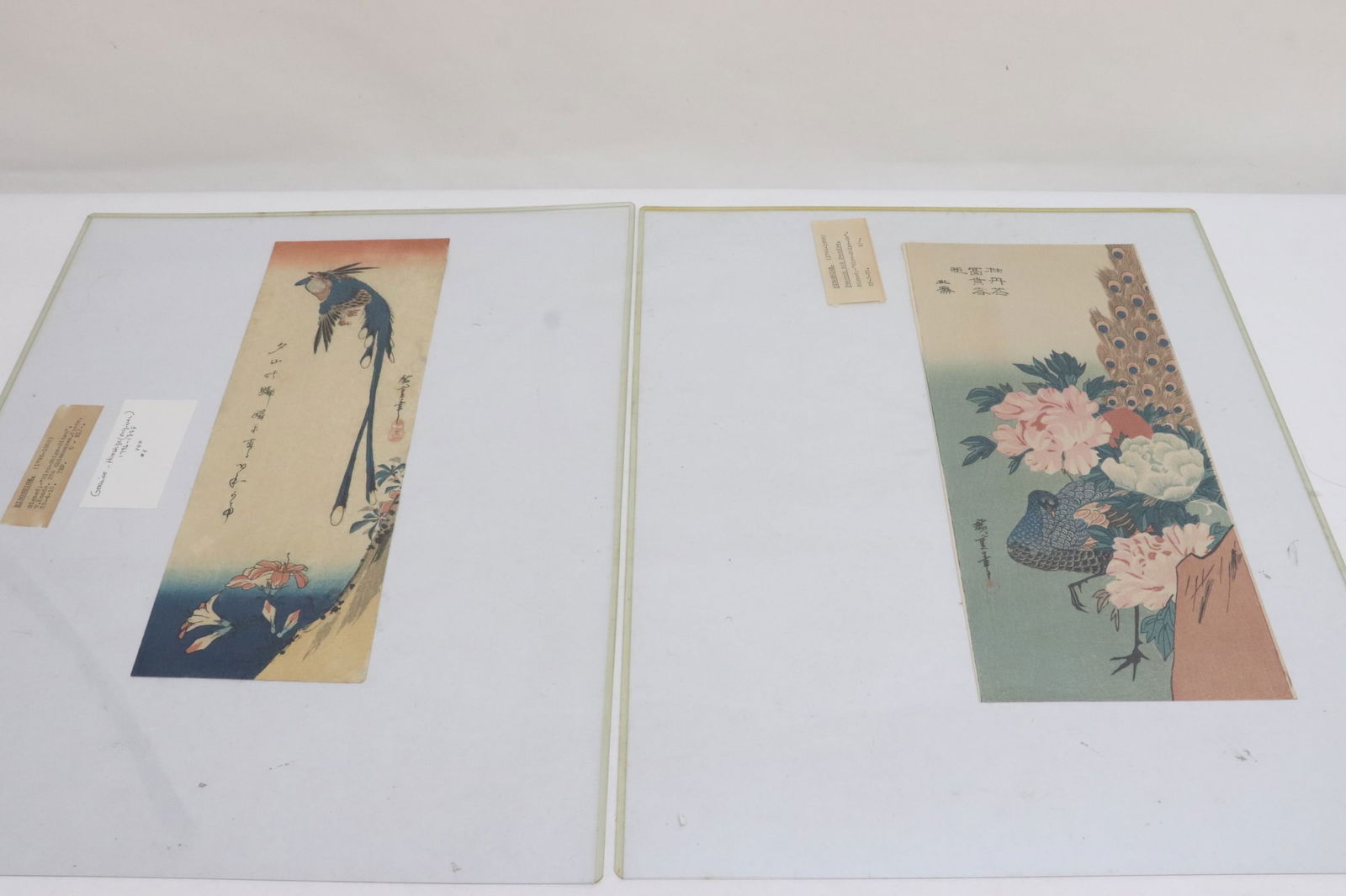 2 Japanese woodblock prints by Hiroshige (1 of 10)
