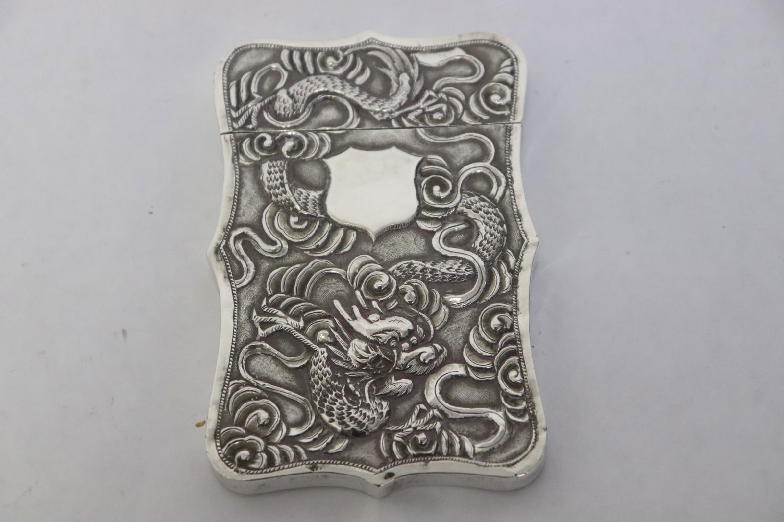 Antique Chinese silver covered box (1 of 6)