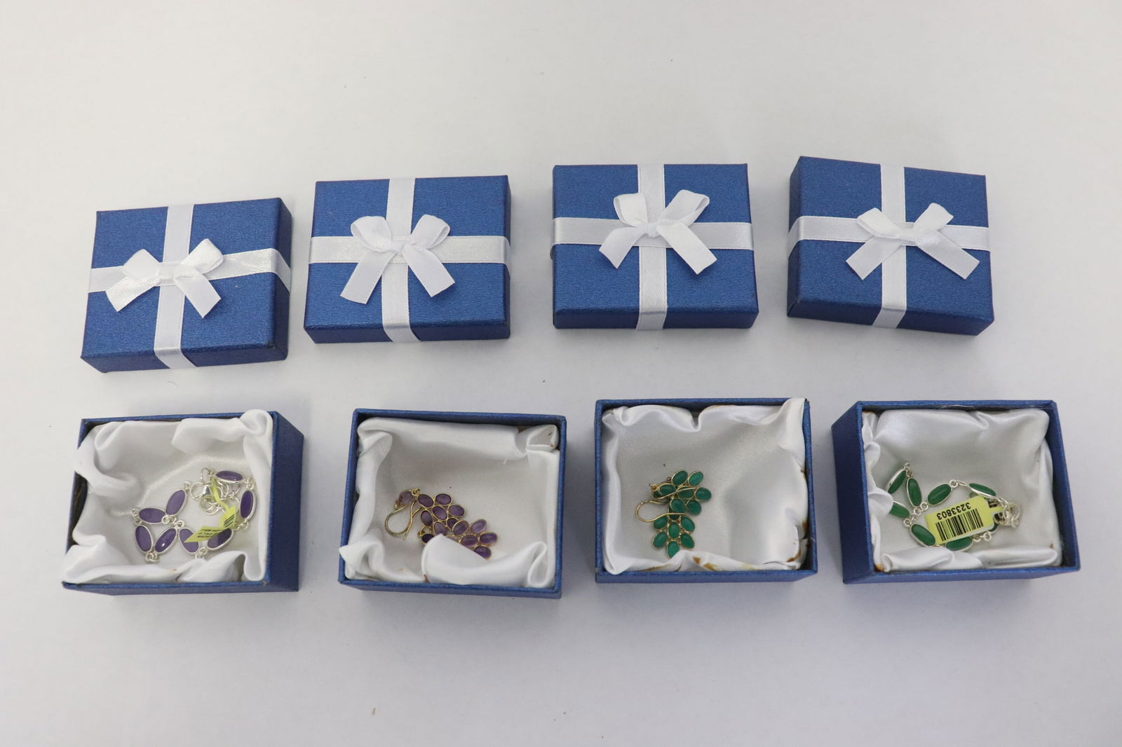 2 matching sterling earrings and bracelet sets (1 of 10)