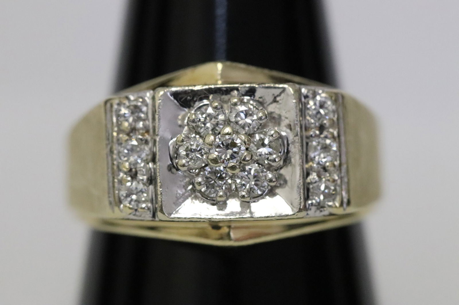 14K Y/G diamond ring (1 of 9)