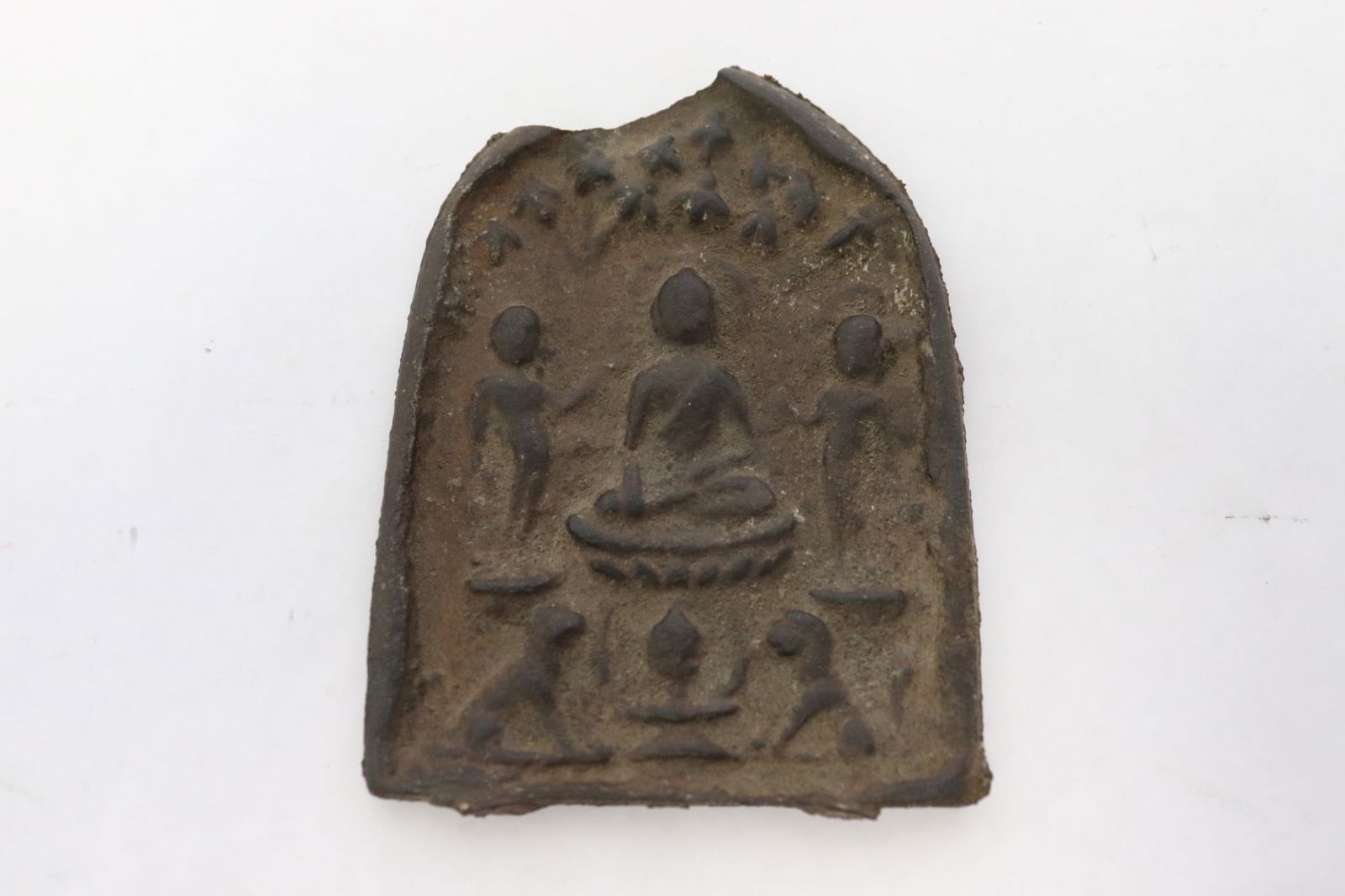 Antique Chinese cast iron panel (1 of 7)