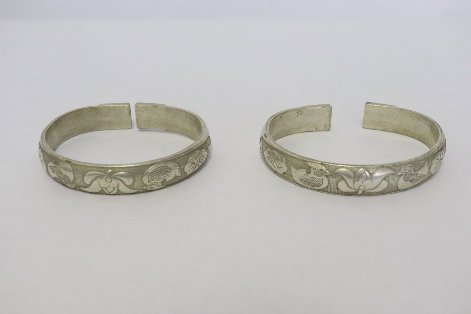2 white metal bangles (1 of 11)