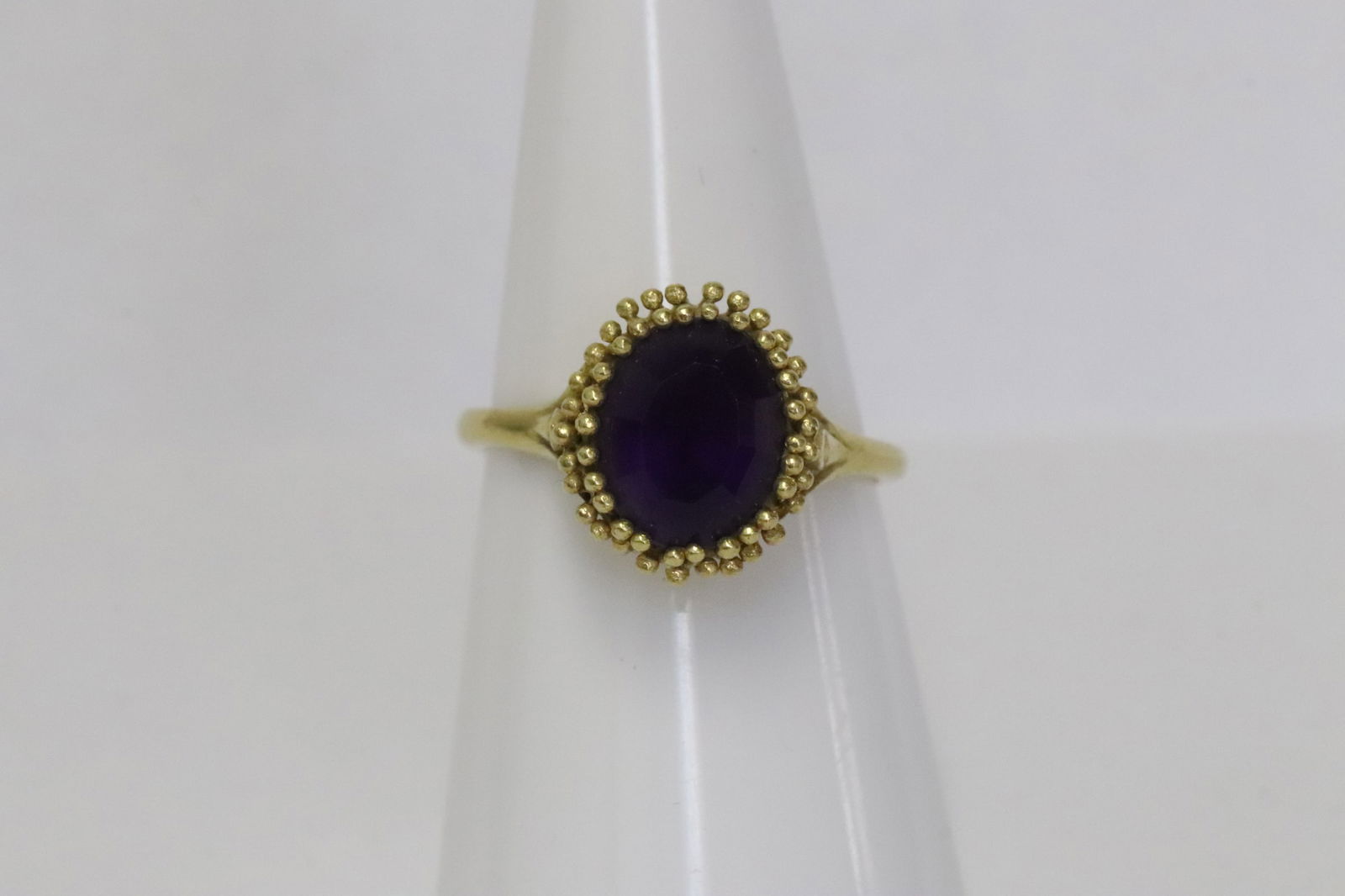 18K Y/G ring with amethyst (1 of 9)