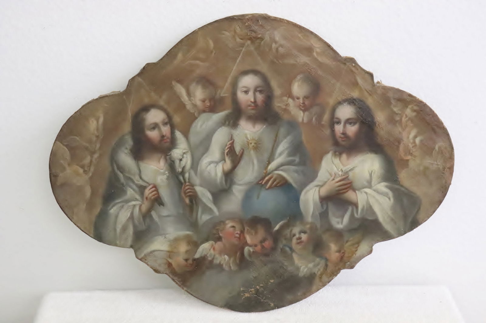 19th century oil on canvas painting (1 of 11)