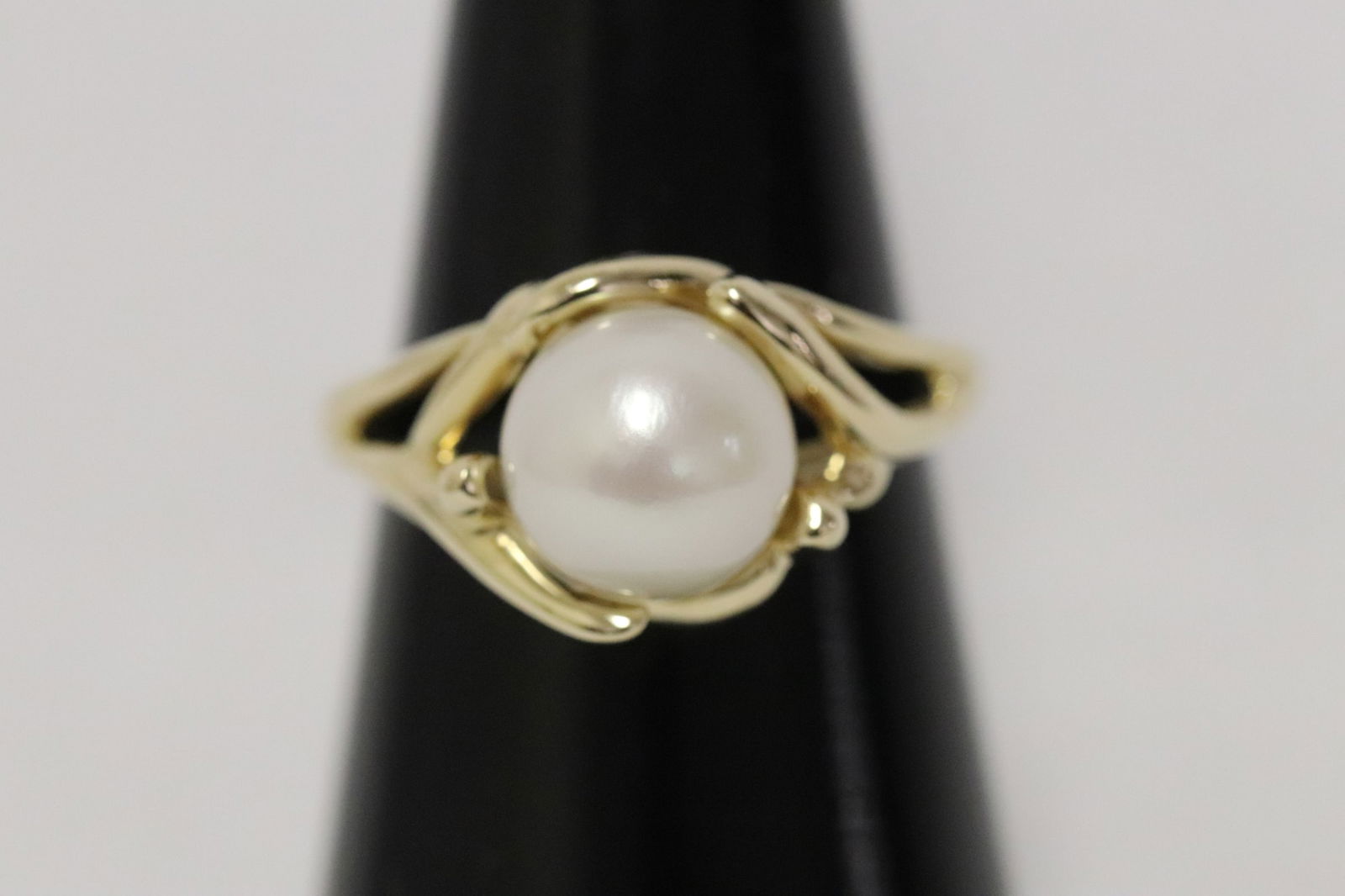 14K Y/G pearl ring (1 of 10)