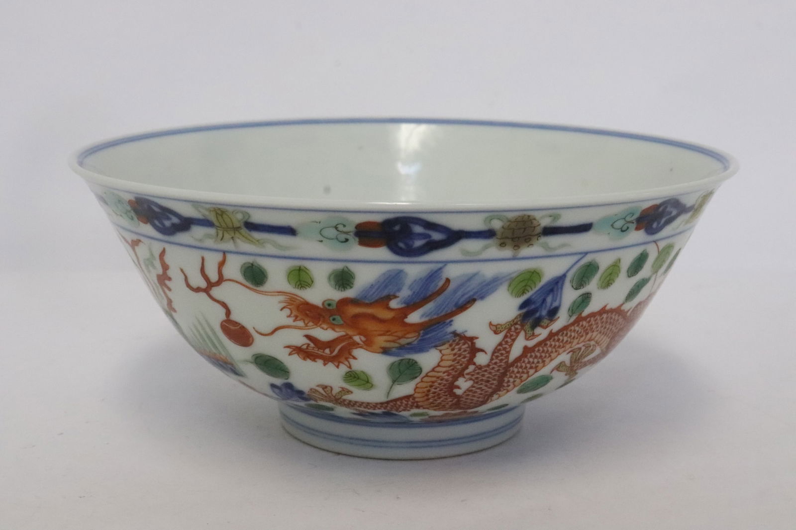 imperial porcelain bowl, Guangxu mark & of the period (1 of 10)