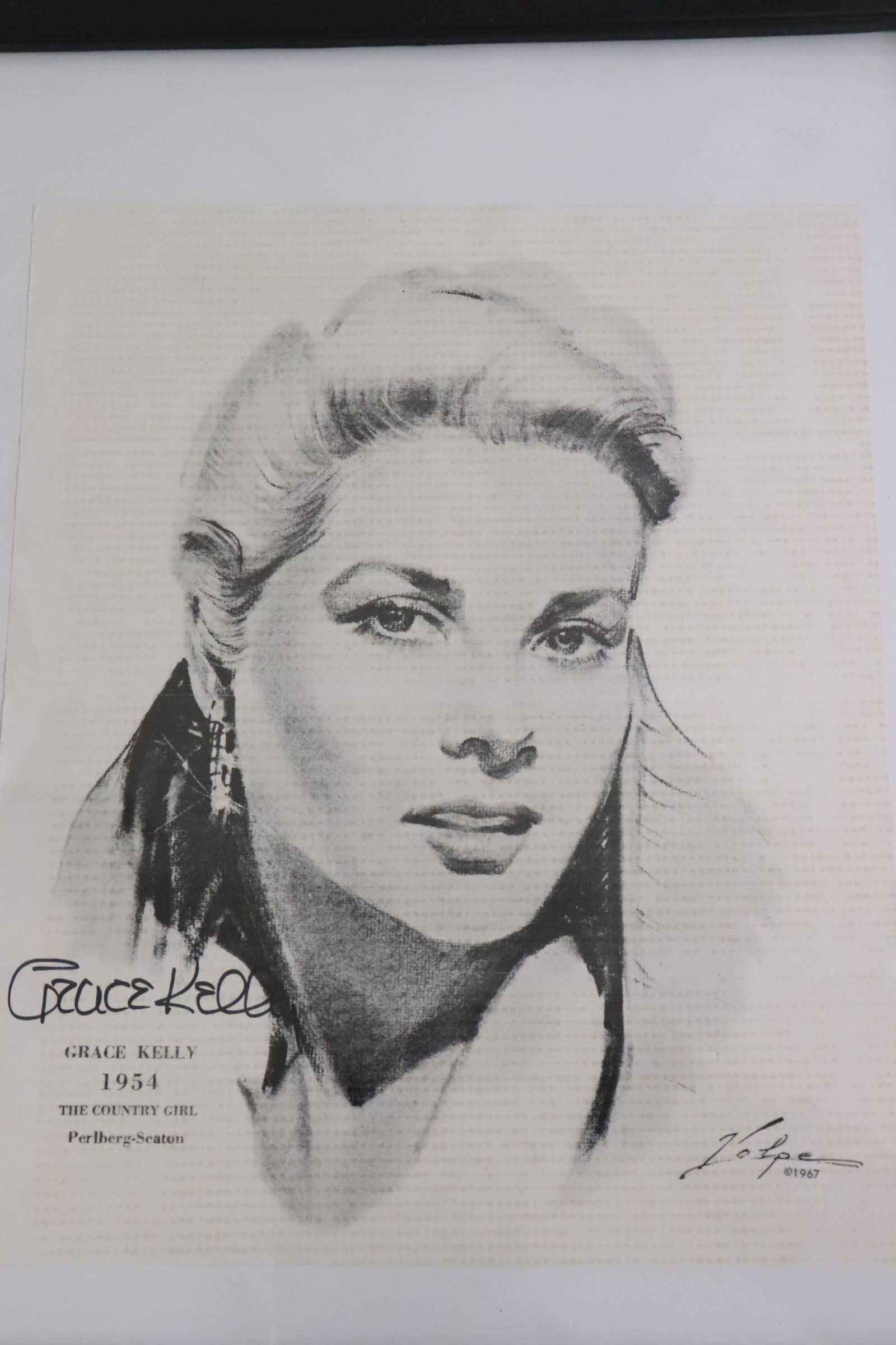 Signed photo print by Grace Kelly (1 of 6)