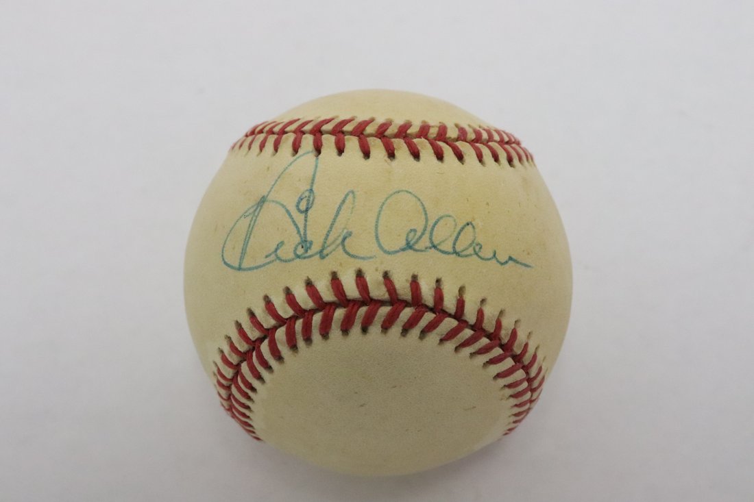 Dick Allen signed baseball (1 of 4)