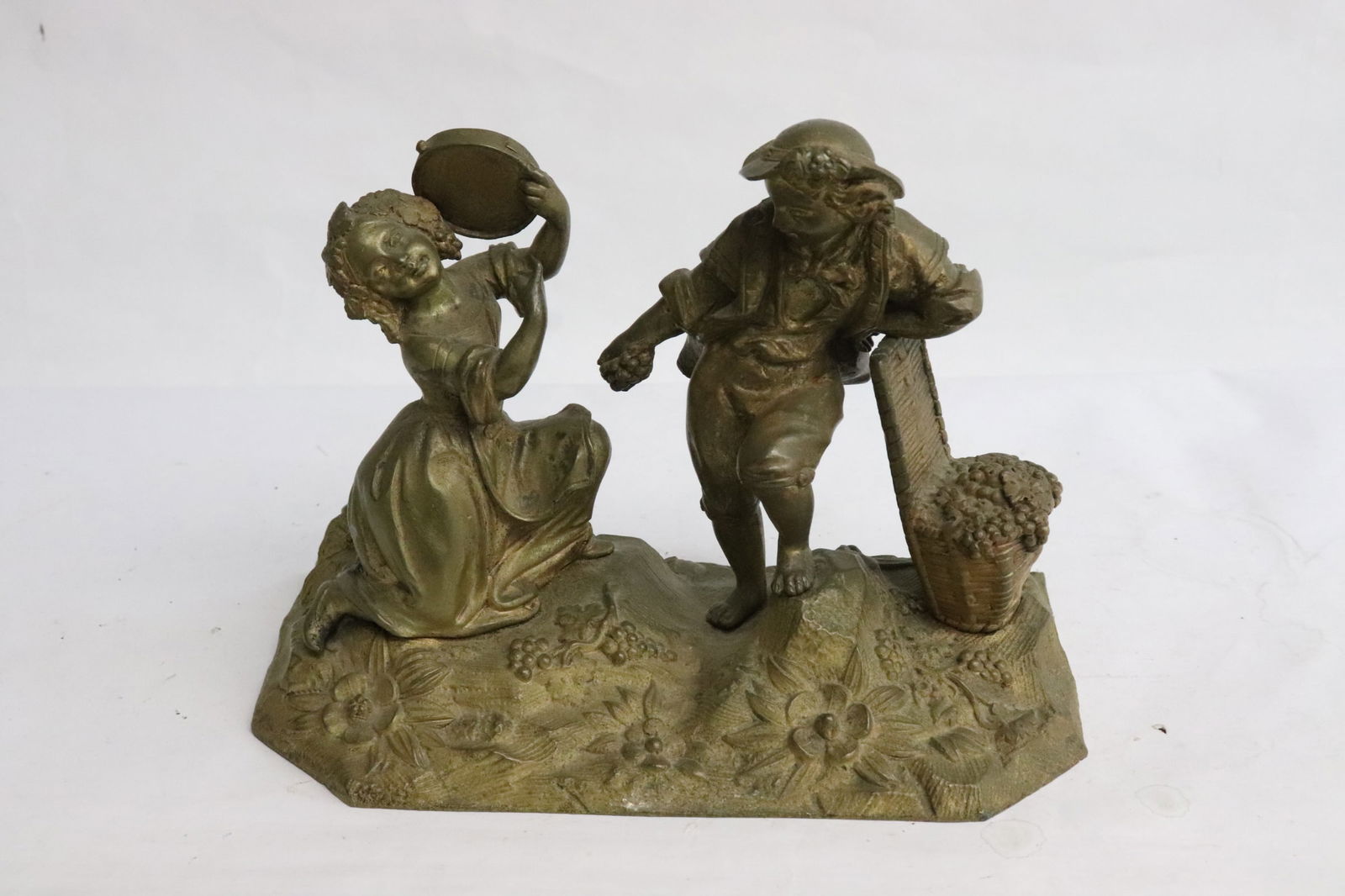 Vintage French bronze sculpture (1 of 7)