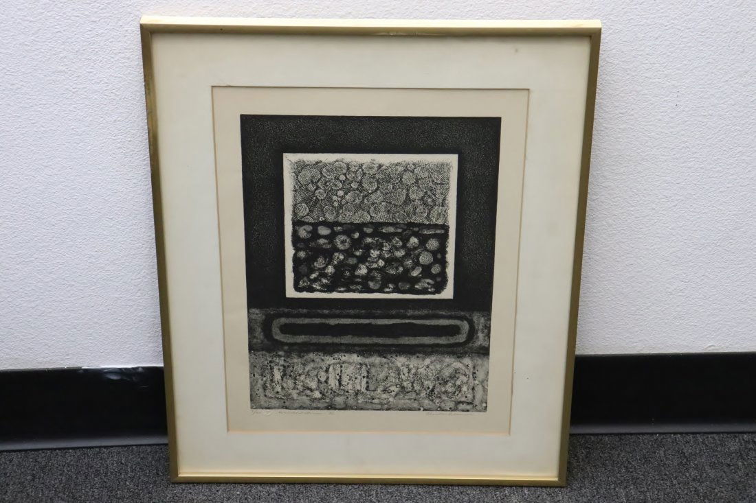 Lithograph "window series II" by Clinton Adams (1 of 7)