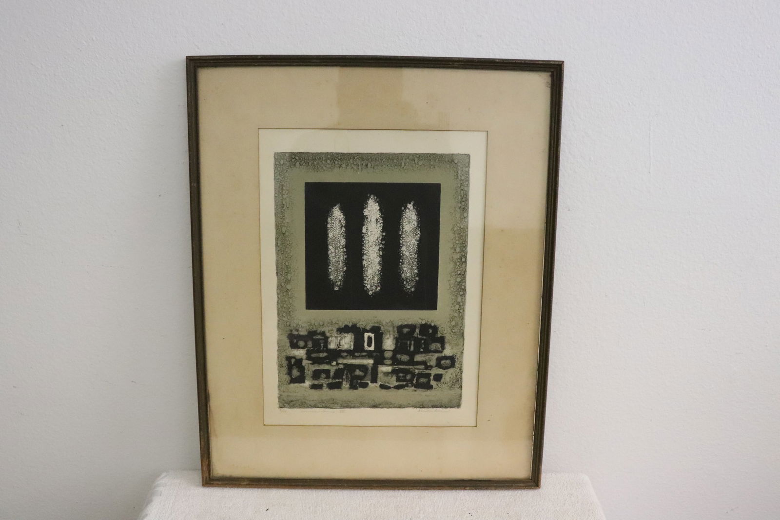 Lithograph "window series IV" by Clinton Adams (1 of 7)