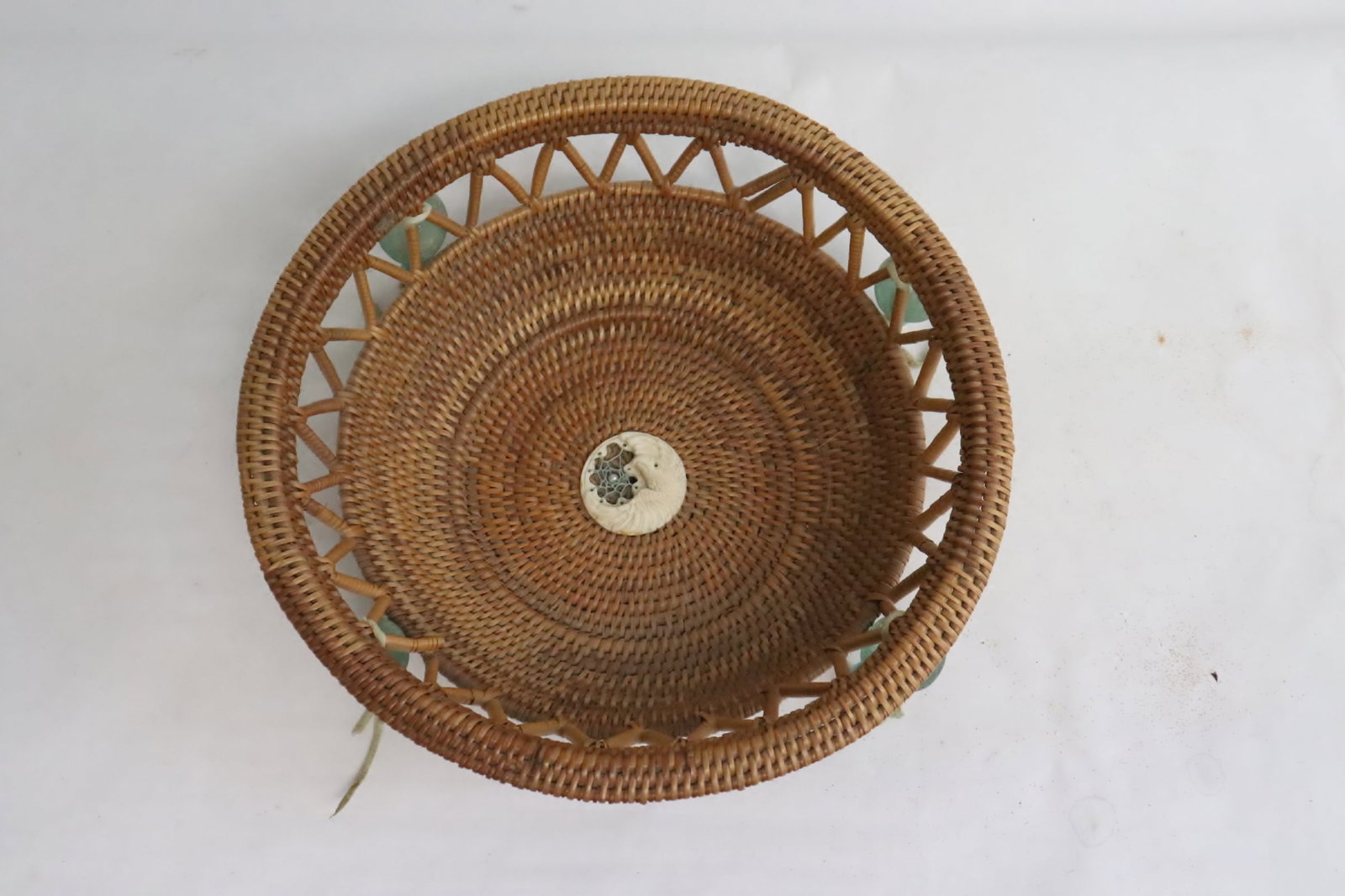 A Nantucket basket(?): A Nantucket basket(?), 2.5"x7.65"dia