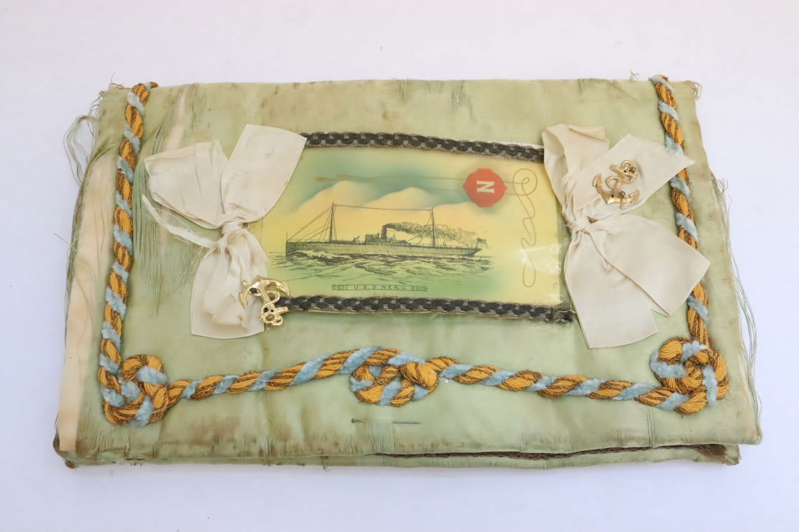 A rare memorabilia pouch of USS Nero (1 of 6)