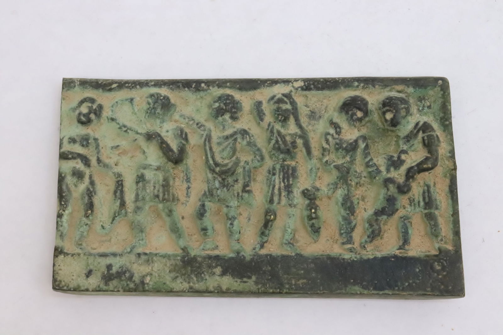 A Roman bronze relief panel (1 of 5)