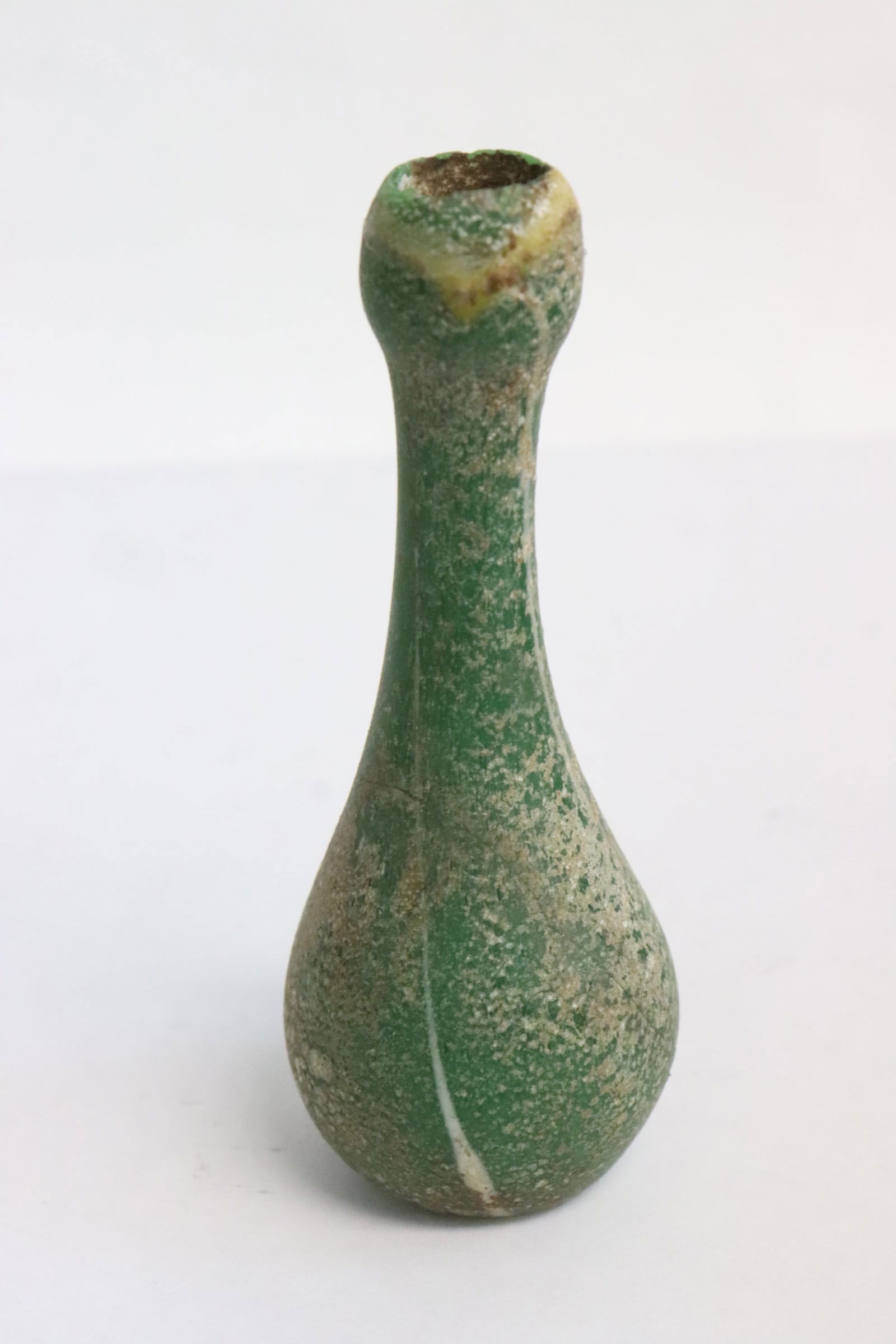 A small Roman glass bottle (1 of 8)
